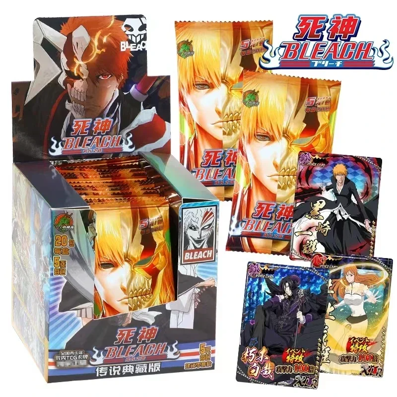 

Popular Anime BLEACH Surrounding Rare Characters Kurosaki Ichigo Card Limited Flash Card Child Boy Hobby Toy Birthday Gift