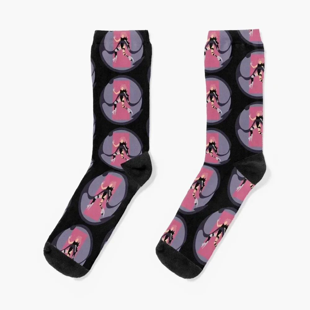 Lady Gaga Chromatica Socks floral Non-slip Mens Socks Women's