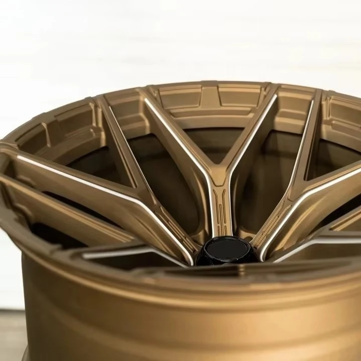 Forged Alloy Wheel Deep Concave Monoblock Wheel Passenger Car Wheels Multi Spoke 5x120 5x127 5x114.3 5x112