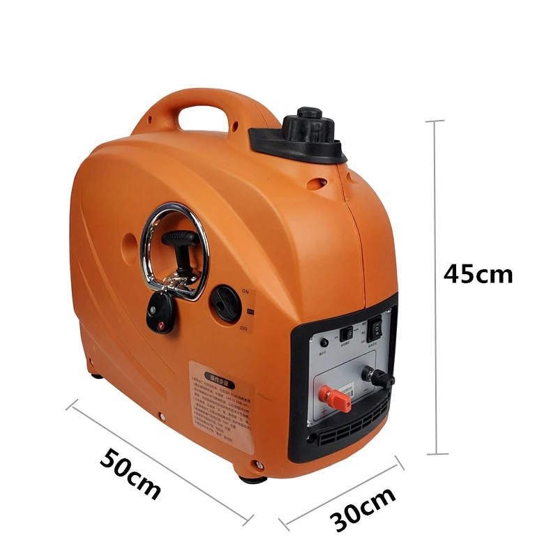 YHS Portable Power Inverter Generator Fast Delivery 1500W/2000W Air-Cooled 230V Soundproof for RV Motorhome Electric Car 50Hz view 6