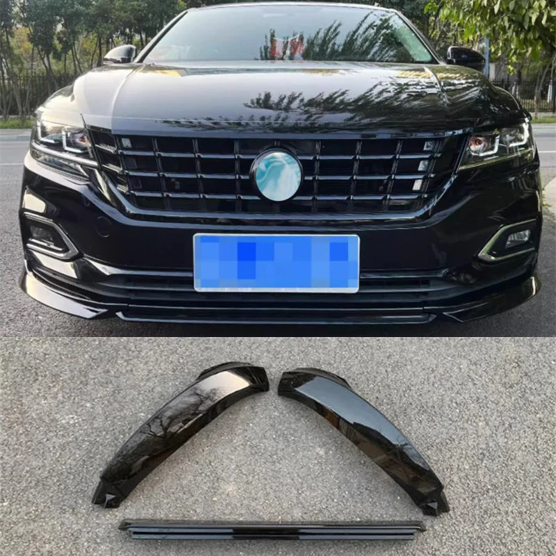 

Для Volkswagen Passat / 2019-2021 ABS передний бампер, диффузор, разделитель губ, спойлер, аксессуары, комплект кузова, стиль ABS