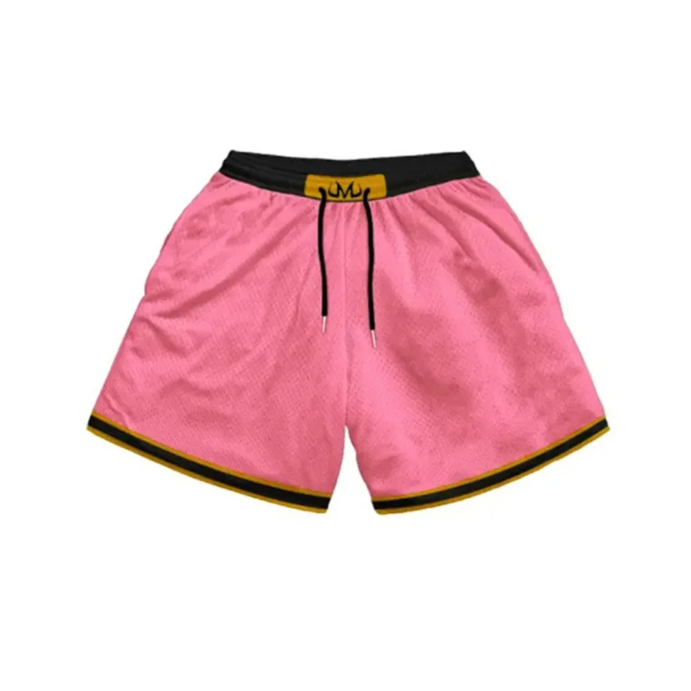 Anime Herren Gym Shorts 3D bedruckte Shorts schnell trocknende Mesh Casual Board Shorts für den Sommer zum Joggen Fitness Basketball