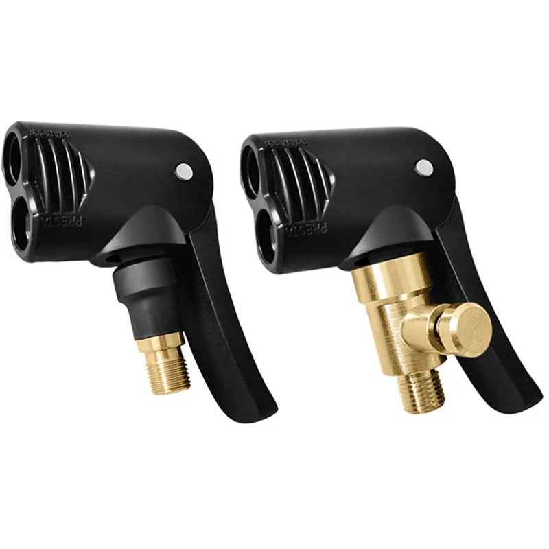 

Brass Portable Inflatable Pump Bicycle Tire Air Chuck Inflator Pump Valve Connector Clip-on Adapter Car Tyre Wheel Valve Part