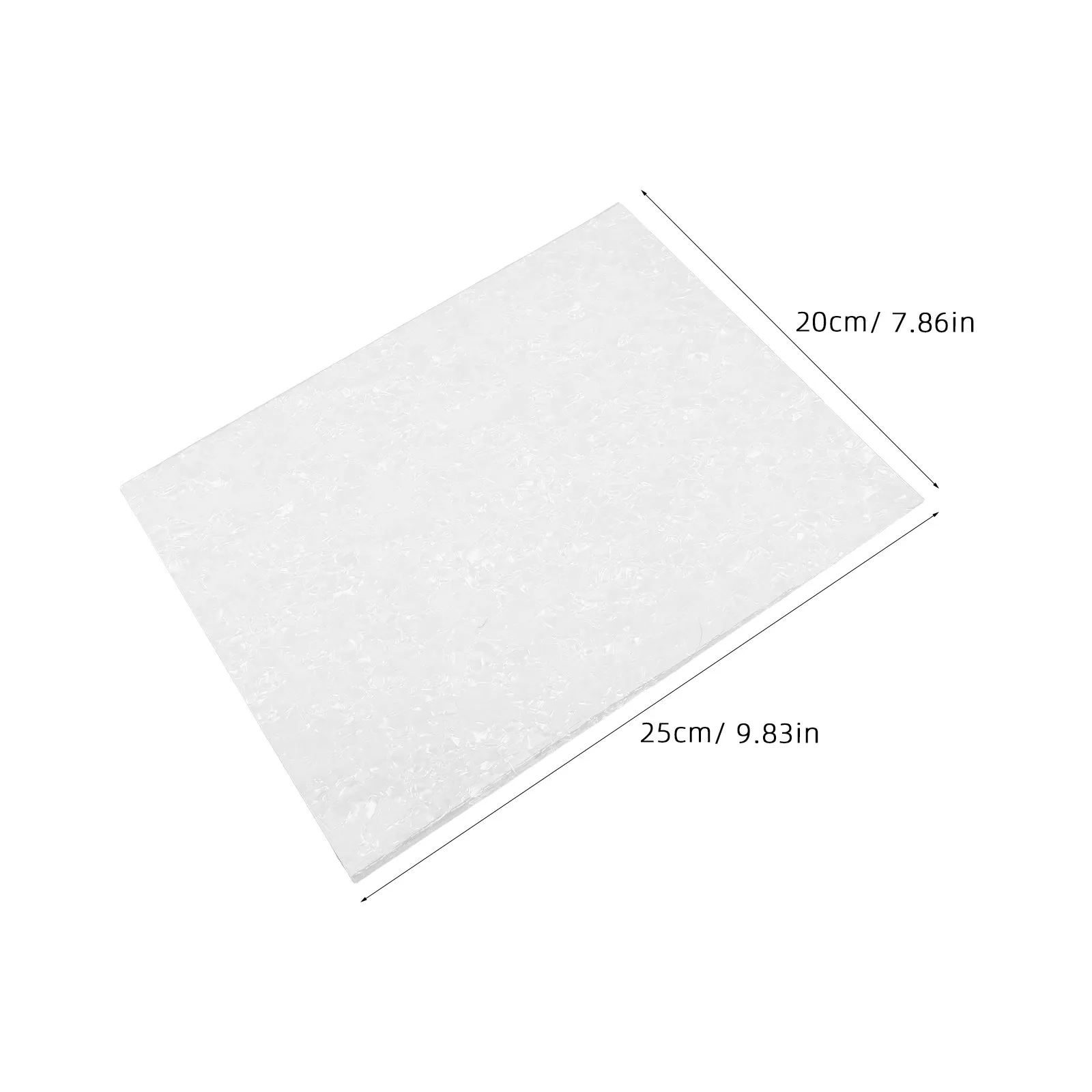 Guitar Protection Board Protector Raw Material Guard Plate Accessories Pick Backplate Replacement Acoustic Scratch