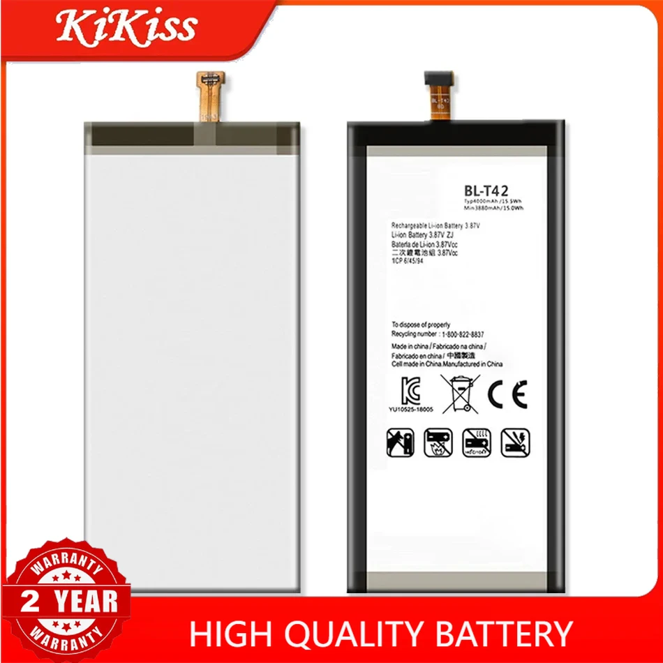 BL-T42 Battery For LG V50 ThinQ 5G V50ThinQ BL T42 LM-V500 V500N V500EM v500xm v50s Mobile Phone Bateria free tool