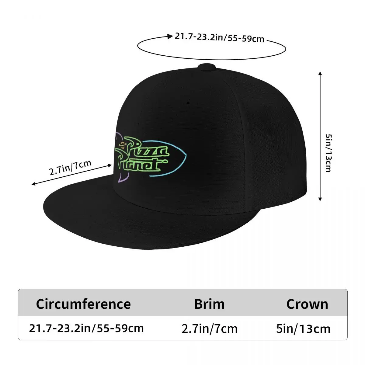 Pizza Planet 1019 Cap Caps Men Cap For Men Cap For Women Women's Baseball Cap Man Hat Baseball Cap