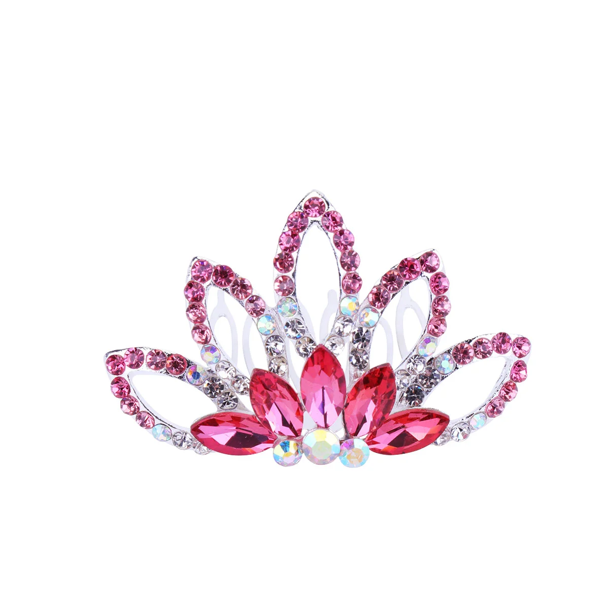 

Headgear Miss Wedding Hair Accessories Rhinestone Headpiece Barrettes for Women Bridal Headdress