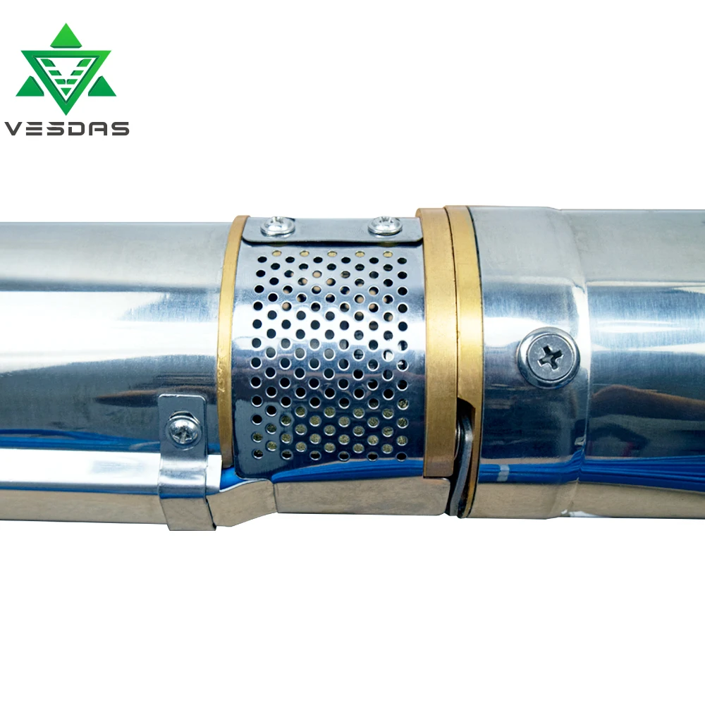 Imagem -02 - Bomba de Água Solar de Baixa Pressão Bomba de Água Submersível com Controlador Embutido Mppt 150w 370w 750w 12v 24v 48v