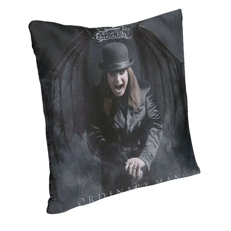 British Rock Music Heavy Metal Singer Ozzy Square Throw Pillow Case Decoration 3D Double-sided Printing Cushion Cover for Sofa