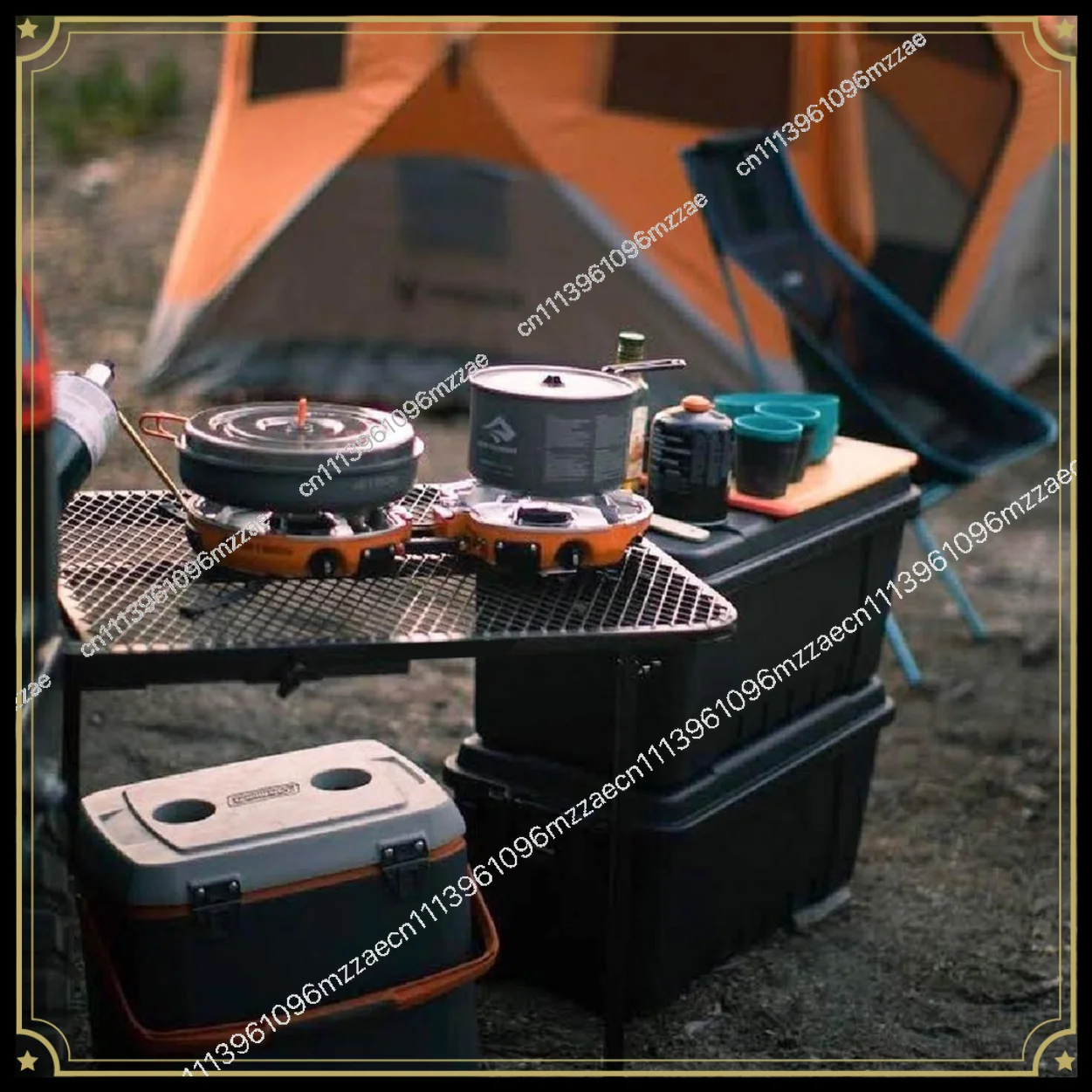 Car Tire Table Outdoor Camping Portable Foldable Picnic Table for SUV Truck Tailgate Travel Beach BBQ Party