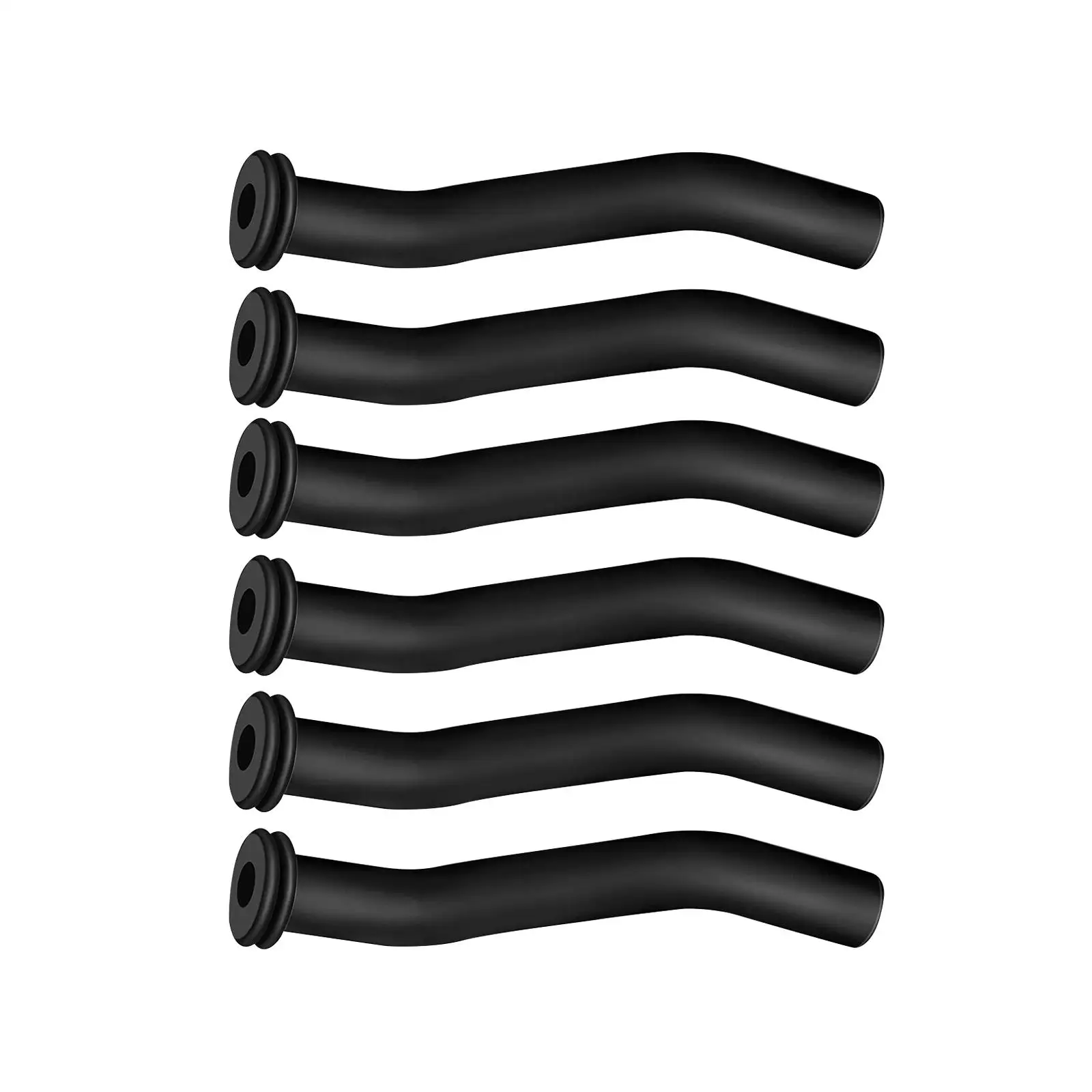 

6x6Pcs Lawn Mower Vacuum Hose 596163 Professional Easy to Install Repair Parts