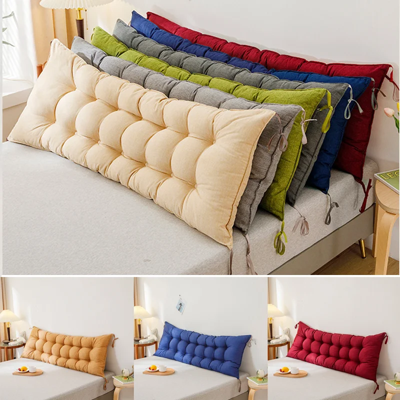 

Rectangular Headboard Pillow Triangle Pad Reading Big Cushion Back Waist Pillow Back Tatami Pillow Head Pad Supporting Body Wedg