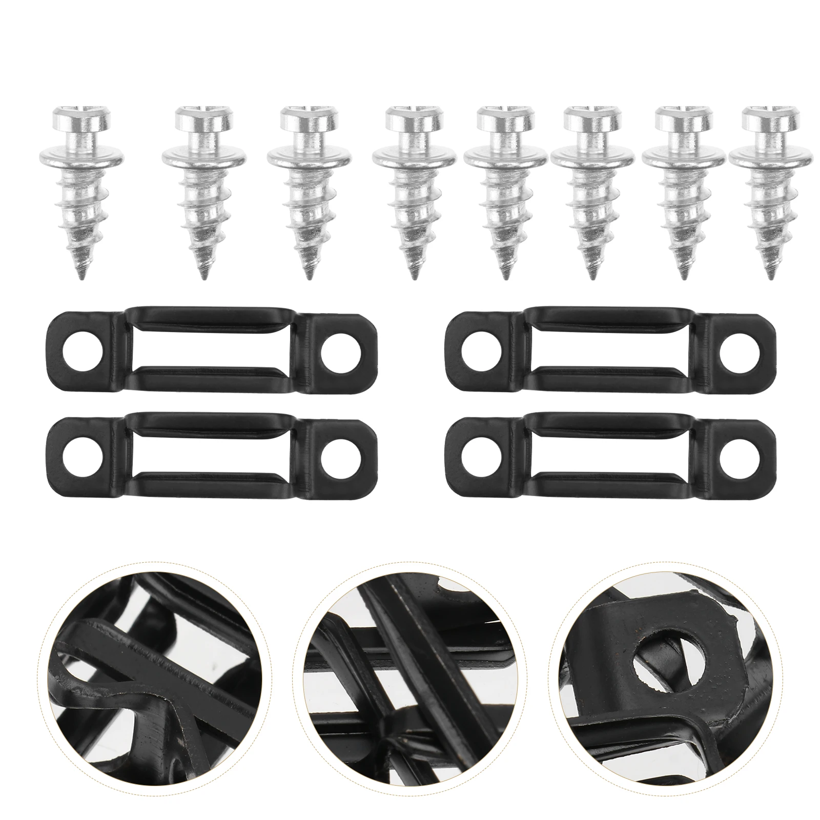 50 juegos de conectores invisibles, pernos de leva resistentes para armario, vestidor, conexión de sujetadores de muebles resistentes