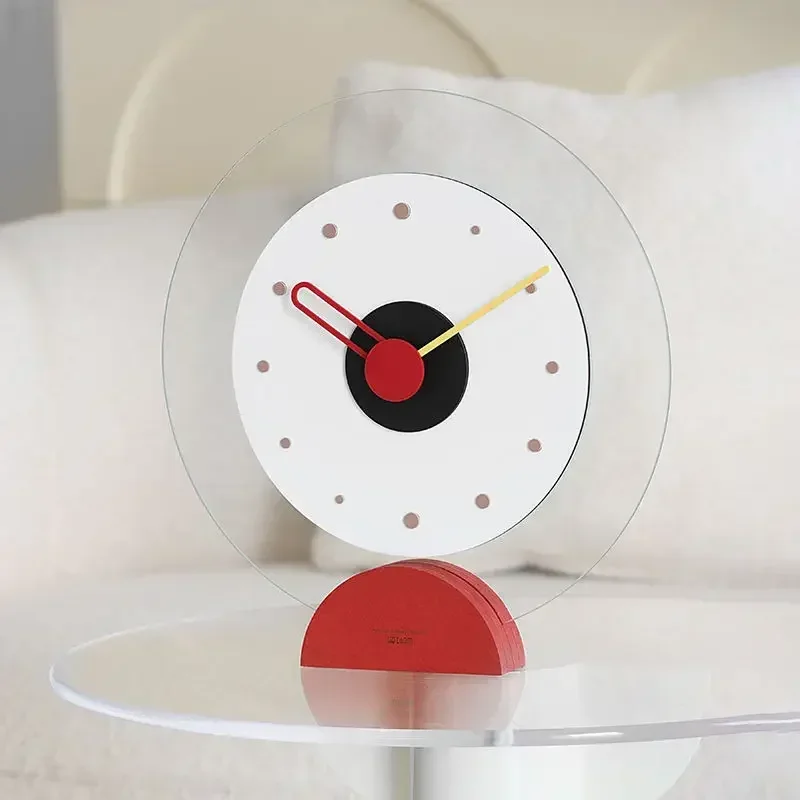 Horloge de bureau au Design moderne, décoration créative et minimaliste pour le salon et la chambre à coucher