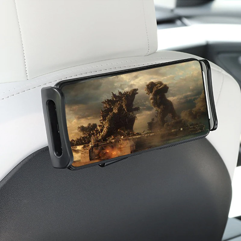 Car Back Seat iPad Mobile Phone Holder Tablet Smartphone Mount GPS Auto Clip For Tesla Model 3 Y 2021 2022 Car Products