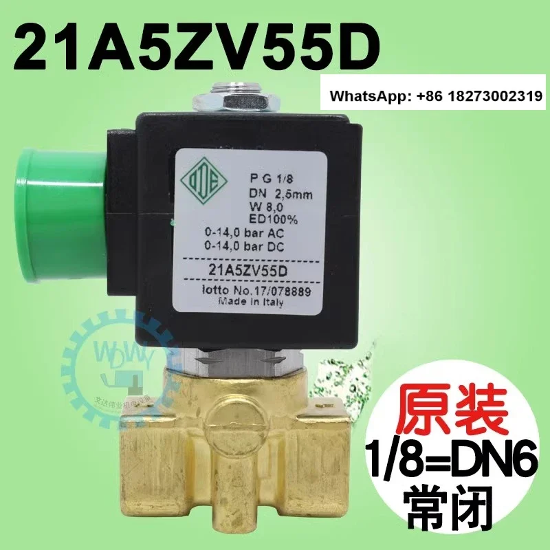 ODE solenoid valve 21A5ZV55D direct acting 3-point solenoid valve normally open switch valve