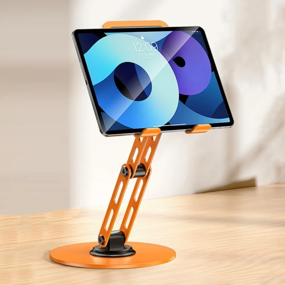 

360 ° Rotating Adjustable Phone Holder Metal Adjustable Mobile Phone Holder Stand Portable Folding Table Cell Phone Stand