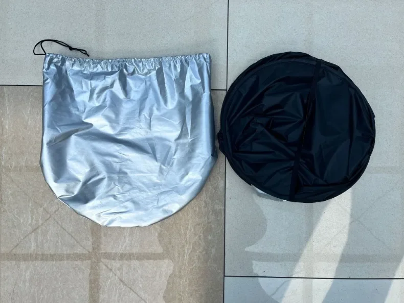 Frontscheiben-Sonnenschutz aus Einem Stück Wärmeisolierung UV-Schutz Faltbares Innenraum-Zubehör Universeller Auto-Sonnenschutz – Detail 10