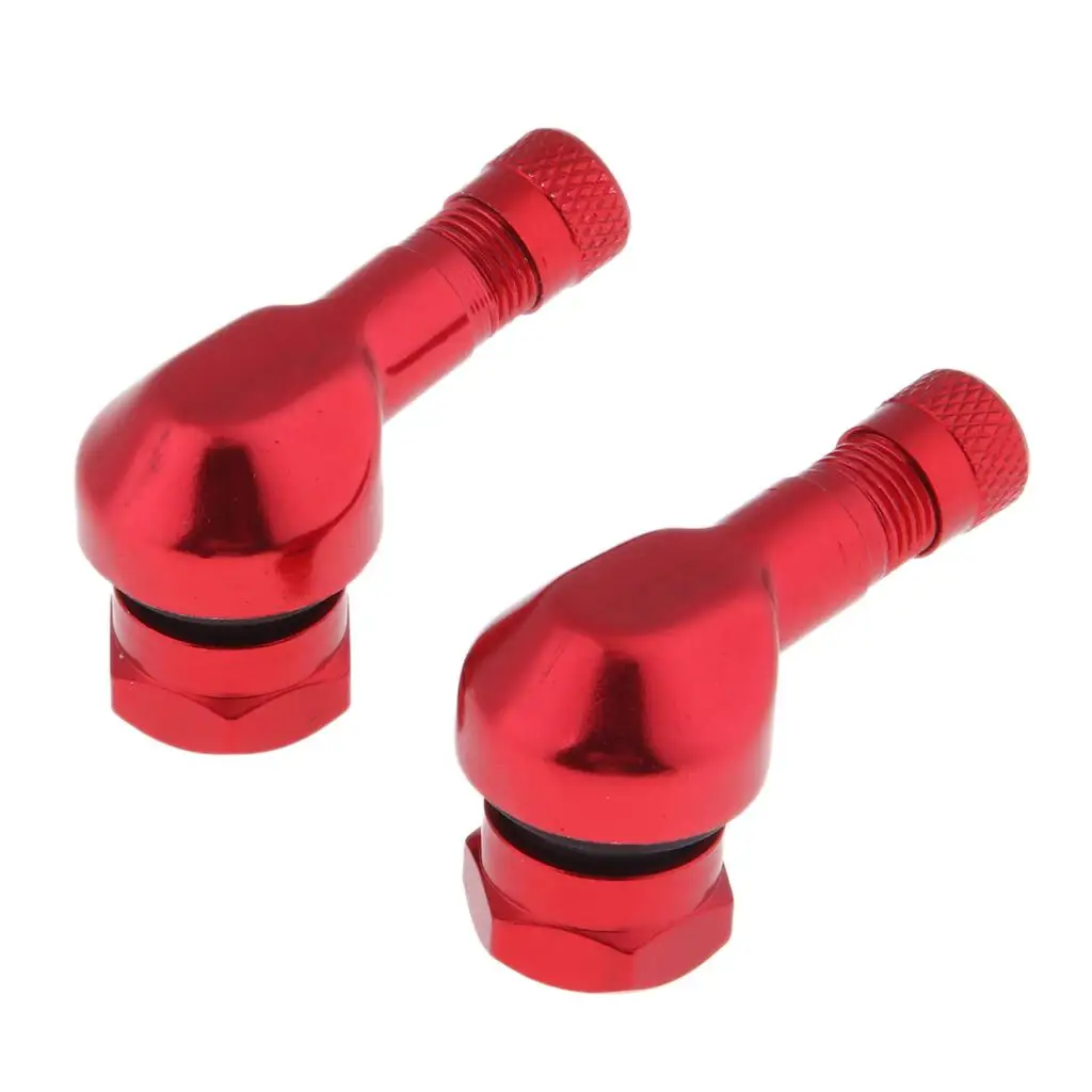 الألومنيوم دراجة نارية 90 درجة 11.3 مللي متر عجلة الإطارات الجذعية صمام لايحتاج #5