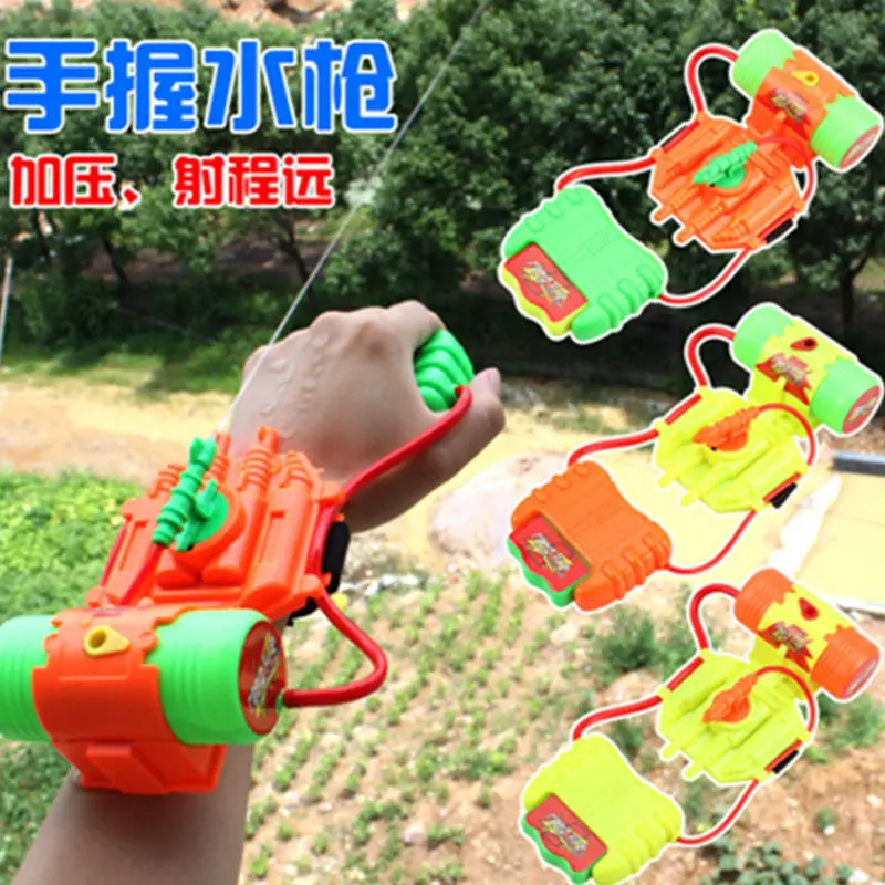 Water Gun Toys Fun Spray Wrist Hand-held Children\'s Outdoor Beach Play Water Toy for Boys Sports Summer Pistol Gun Weapon Gifts