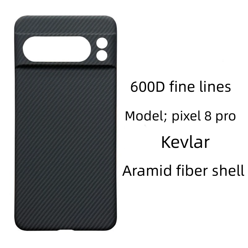 

Deluxe Kevlar 600D mobile phone case, ultra-thin, ultra-light, suitable for Google Pixel8pro carbon fiber case