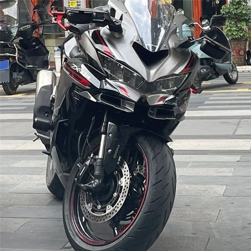 

Для KAWASAKI ZX4R ZX-4RR ZX25R 2022-2024 передний обтекатель мотоцикла, аэродинамические крылышки, защитные ограждения