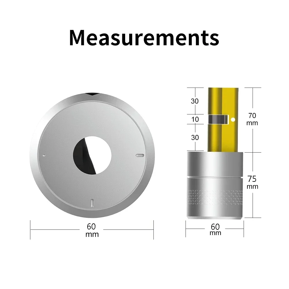 Wehere M501 Smart Door Lock Stronger Motor TUYA Zigbee Smart Lock fingerprint lock Electronic lock Use Original Cylinder