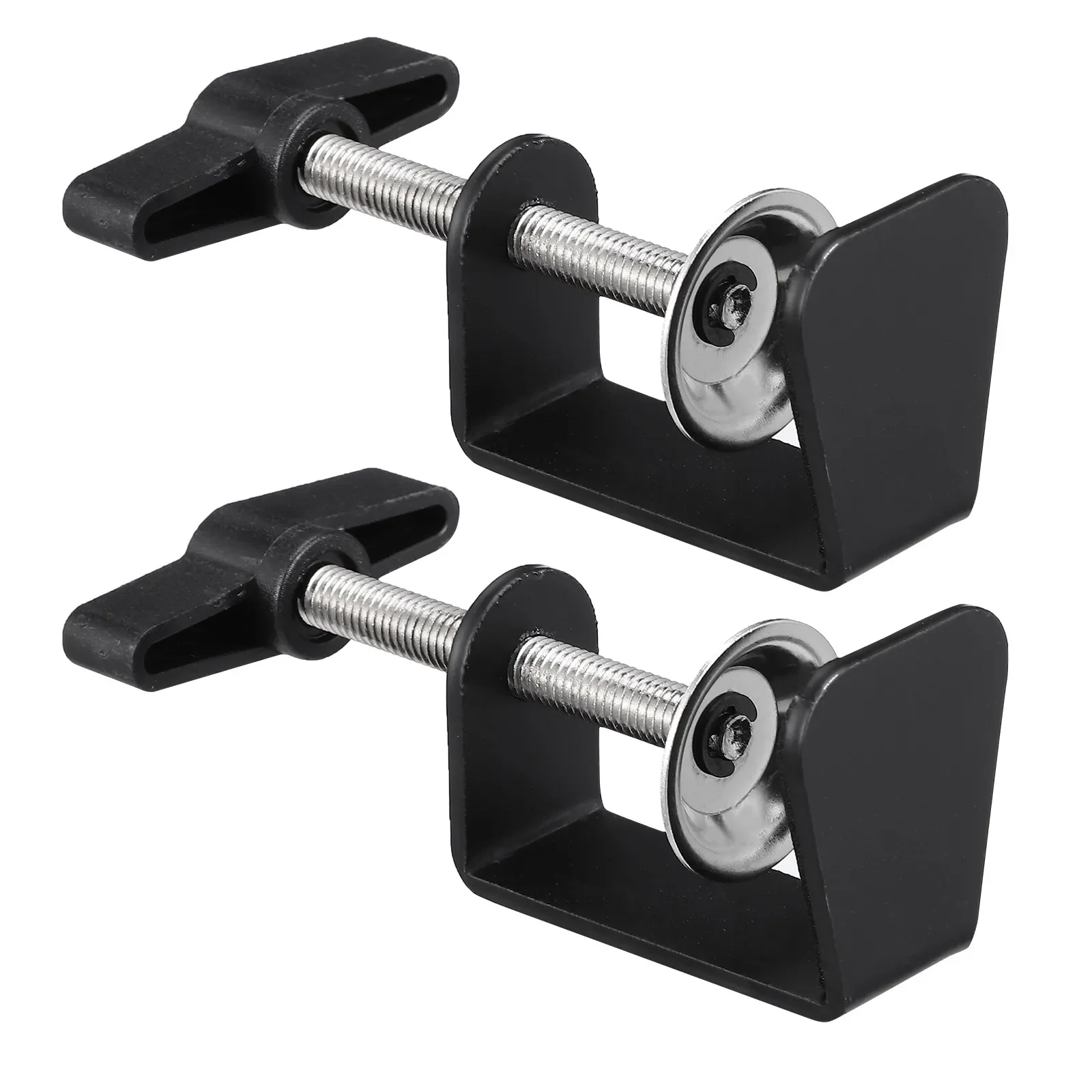 2Pcs Robust Metal -Clamp Table Mounting Clamp for Microphone Desk Studio Stage Home Office Adjustable Cantilever Retaining