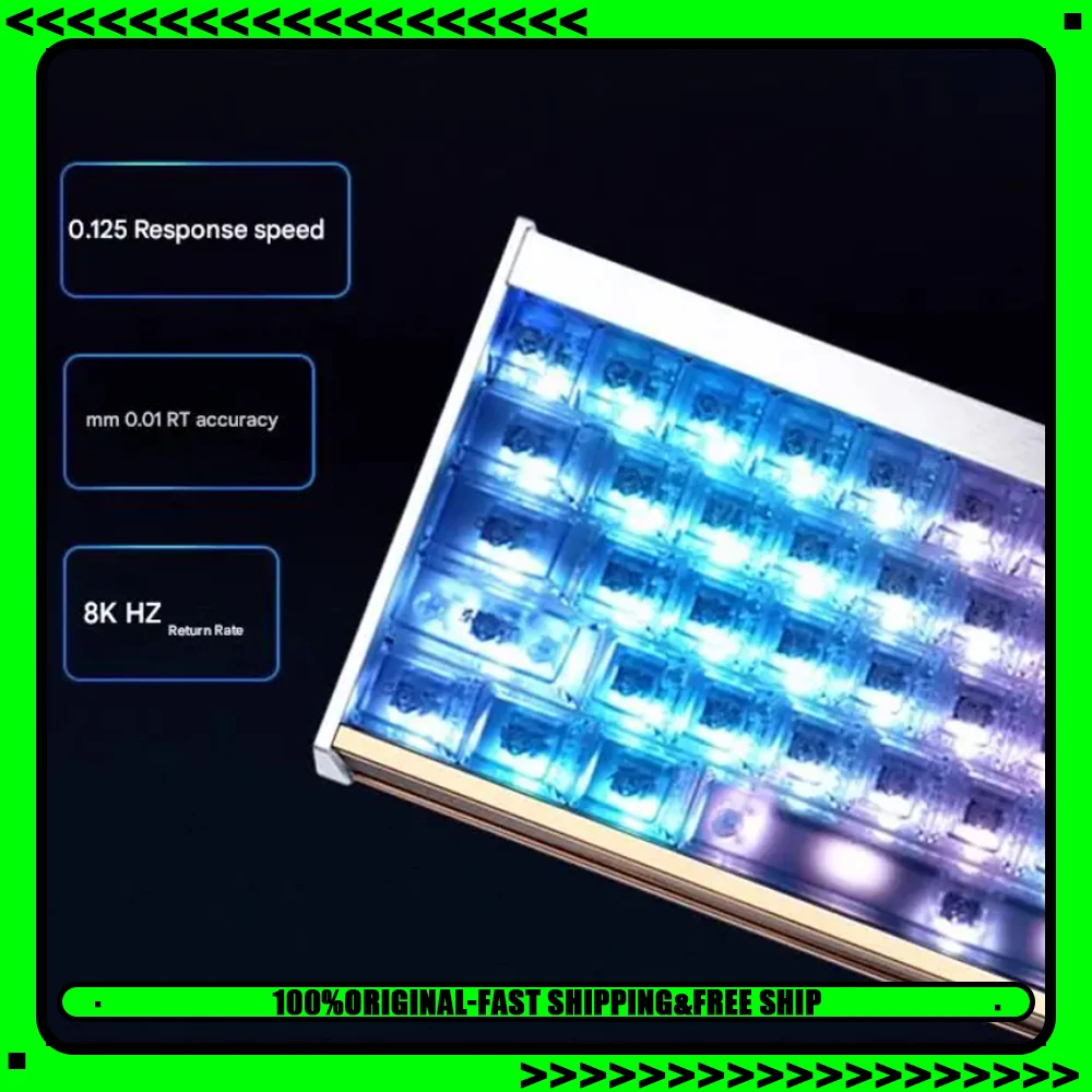 IPI Aurora Platinum Collection Edition Gemini Eight Treasure 65 Magnetic Axis 8khz Return Games Mechanical Keyboard Esports