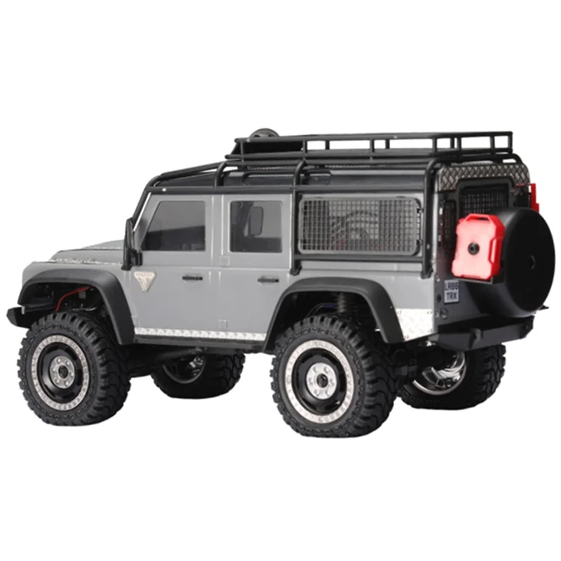 Metalowa stalowa boczna i tylna stereoskopowa siatka ochronna do Traxxas TRX4M Defender 1/18 RC Car Upgrade Parts