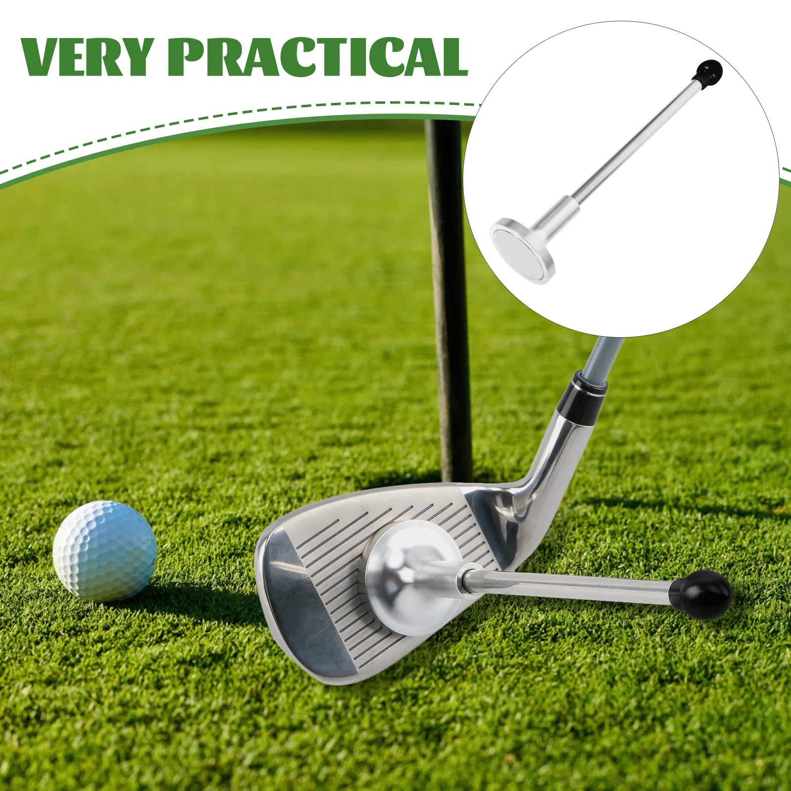 

Alignment Stick Retractable Magnetic Base Training Tool For Swing Posture Adjustment Golf Practice Equipment Alignment Sticks