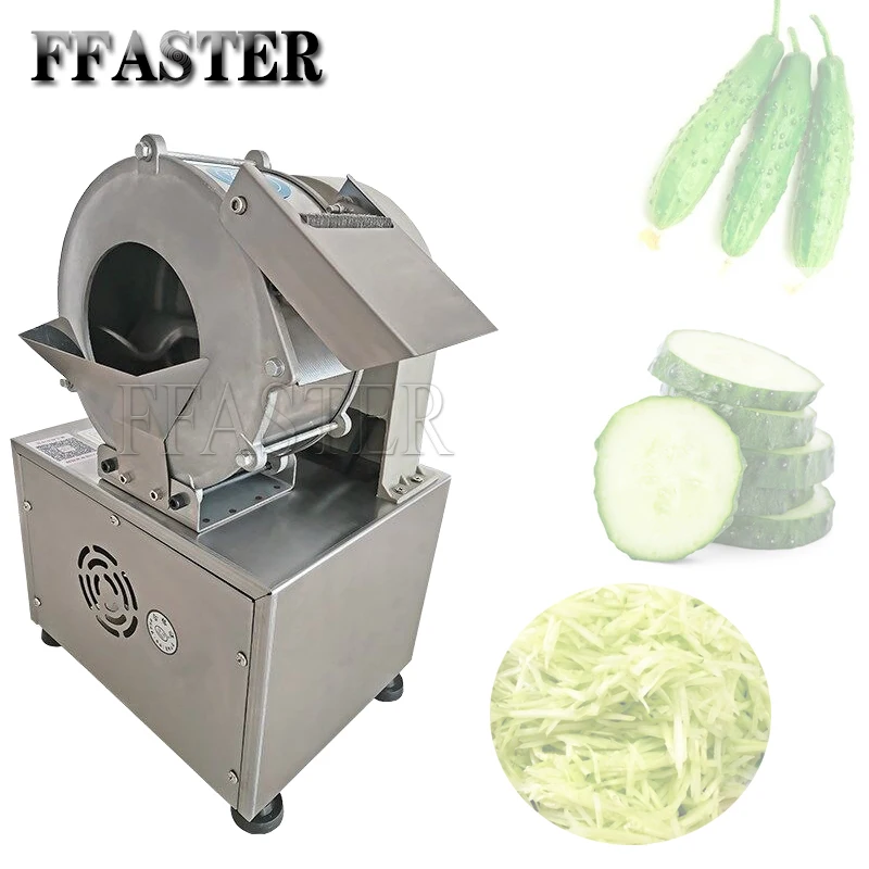 Multi-function Automatic Cutting Machine Commercial Electric Potato Carrot Ginger Slicer shred Vegetable Cutter