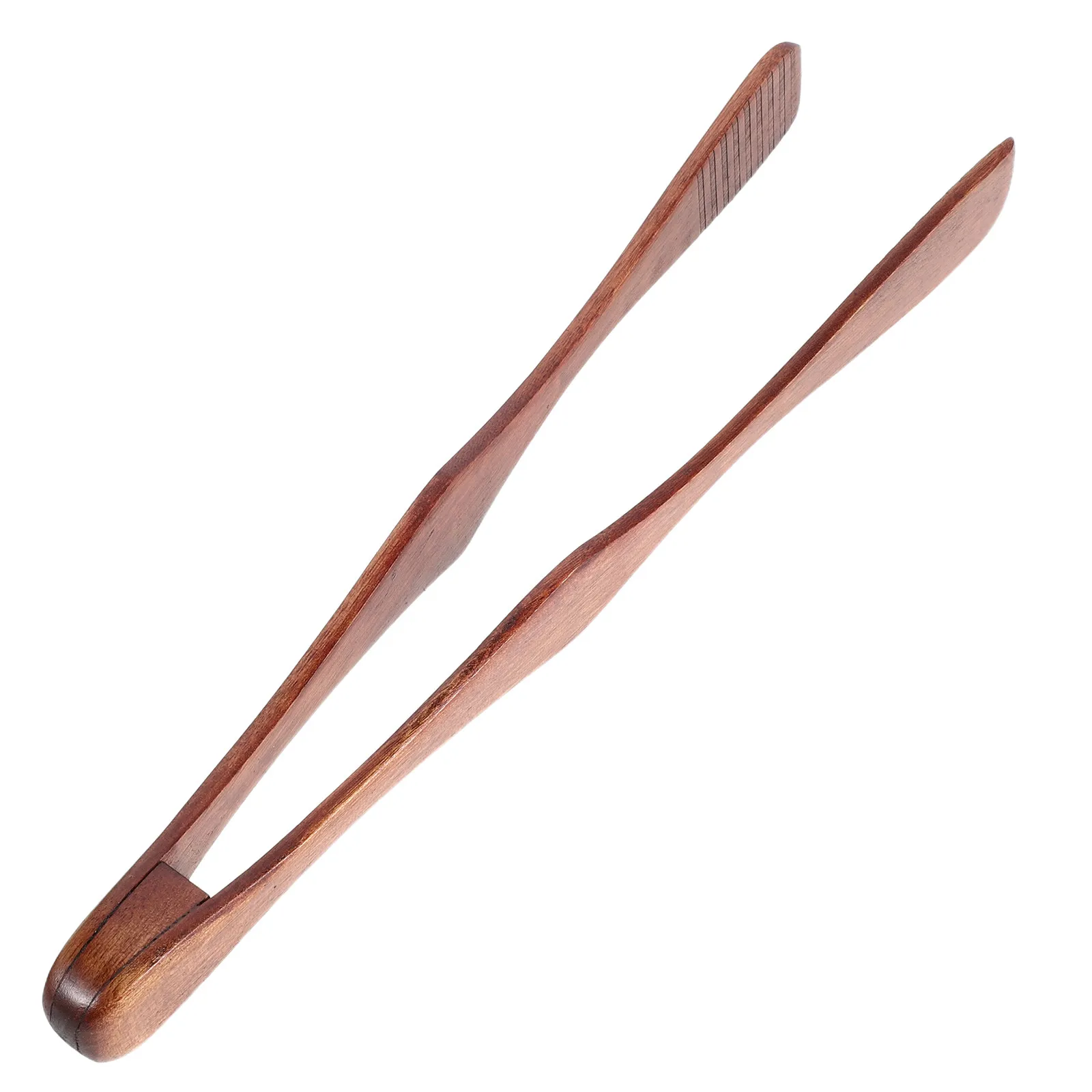 

Solid Wood Kitchen Tongs for Grilling Barbecue Roasting Noodle Bread Steak Toast Handling High Heat Resistant Food Serving Tongs