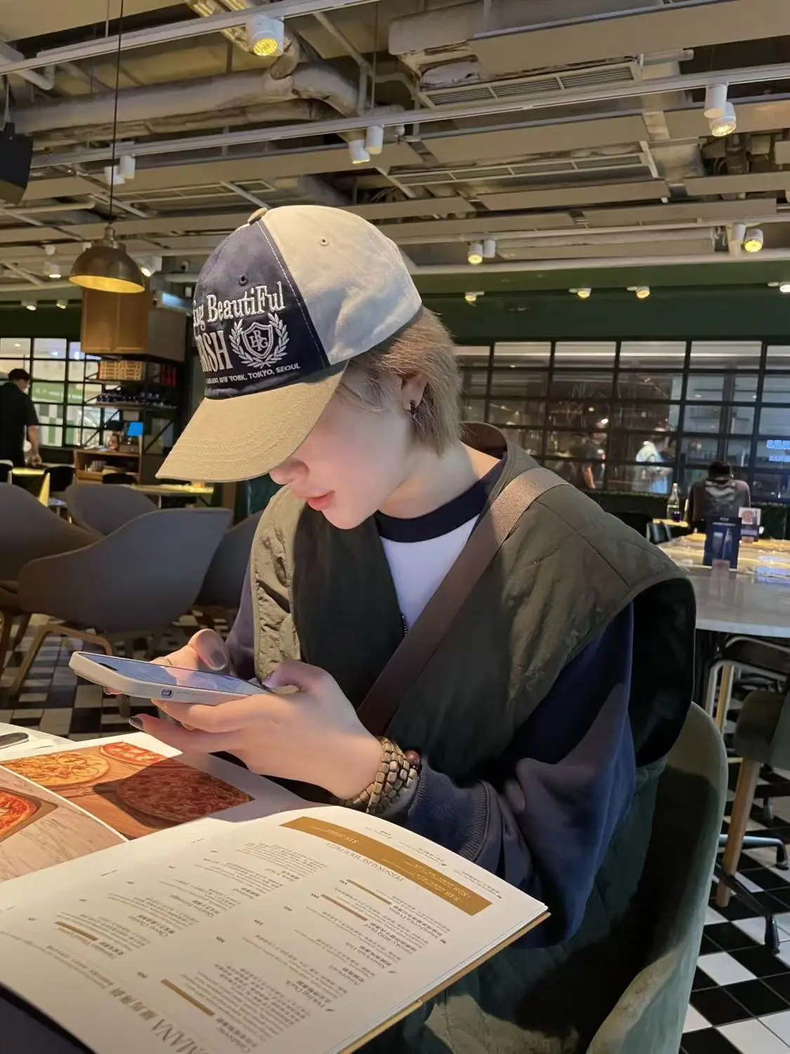 Gilet Gilet Gilet da donna sottile Zip Up Y2K Primavera Artistico Minimalista Gilet in pelle scamosciata testurizzata Delicato moderno Foderato delicato OL