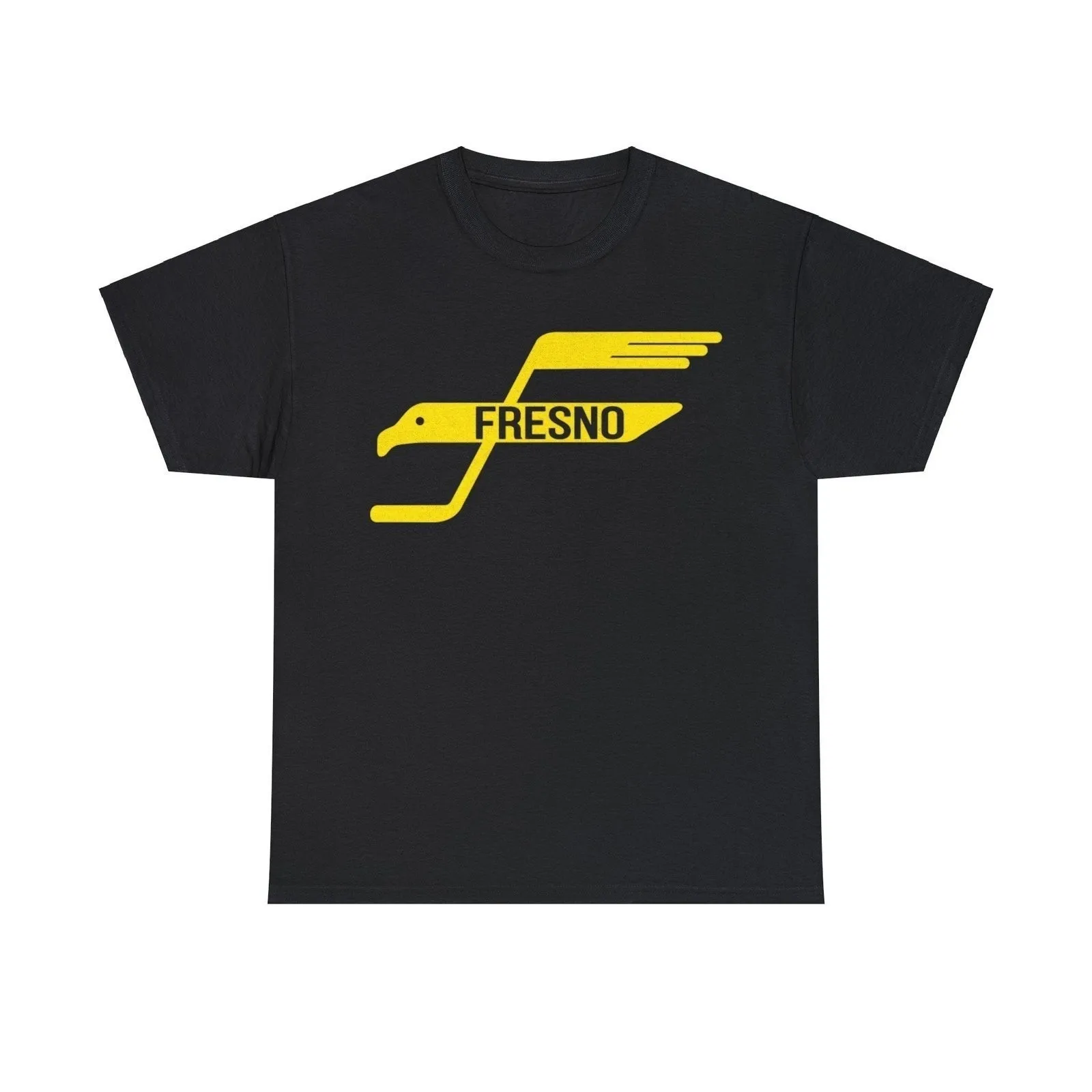 Camiseta com logotipo nostálgico Fresno Falcons PSHL Hockey 1974