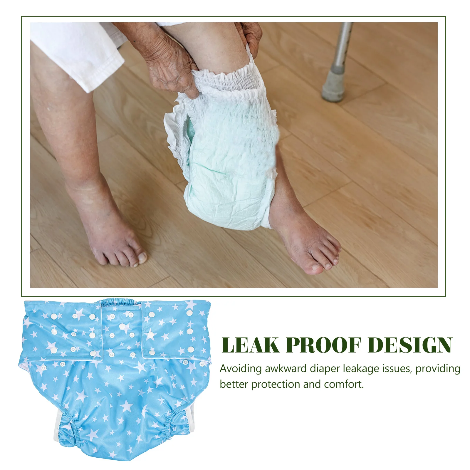 Leakproof Postpartum Adult Washable Diapers Elder Elderly Urinal Pant 38x32cm Cotton Towel