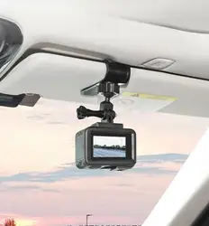 Gopro Car Mount for Action Camera Recording Sun Visor Action Cam Cradle Pov Auto Support for Go Pro Insta360 DJI Osmo AKASO
