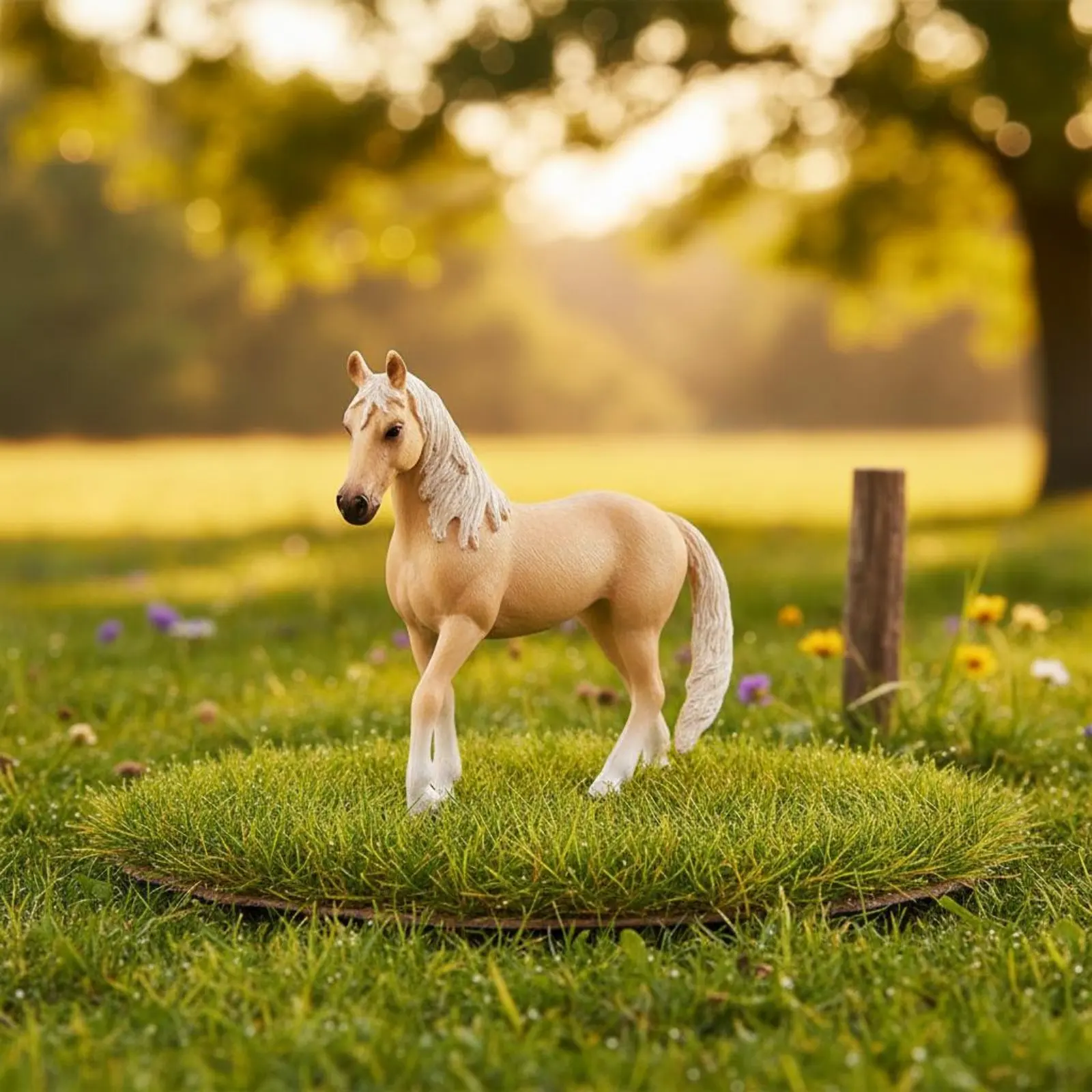 Modellino di Cavallo Realistico, Set di Statuette di Cavalli con Base Robusta, Decorazioni per Torte per Collezionisti, Uso Educativo