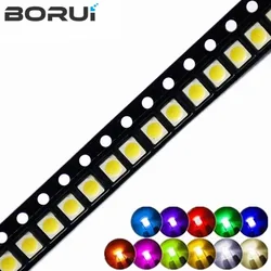 100個1210 3528 smd ledダイオードrgbピンクuv白赤黄緑青3.5*2.8*1.9ミリメートル