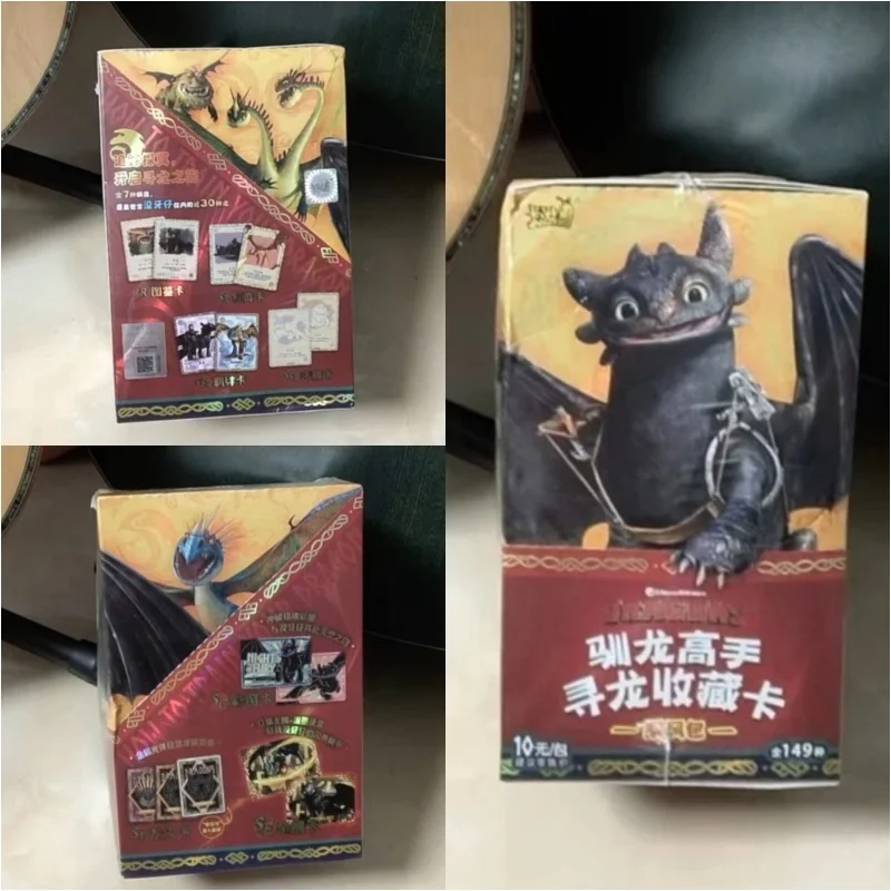 

In Stock Genuine How To Train Your Dragon Card Vol.1 Wind Bag Toothless Train Dragon Expert Movie Anime Collection Card Toy Gift