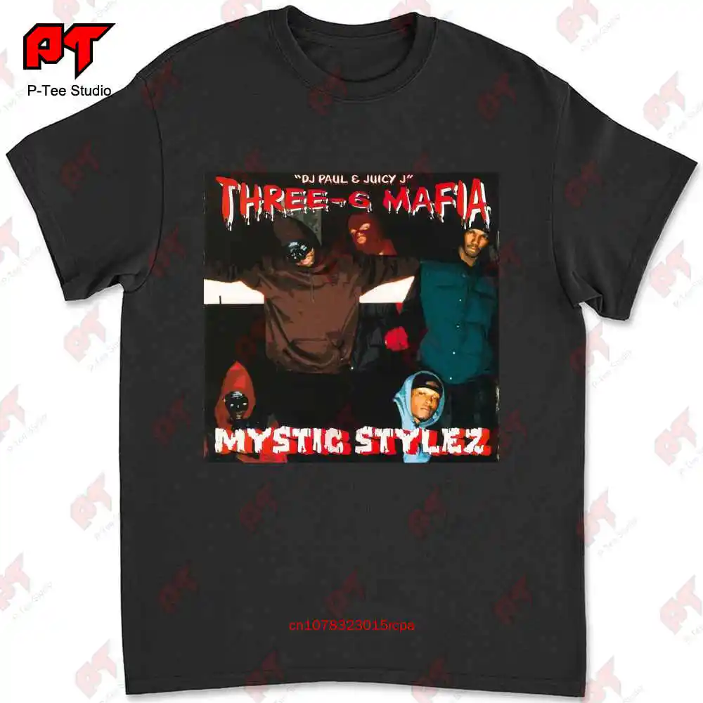 Three 6 Mafia Mystic Stylez Rap T-shirt VY4W