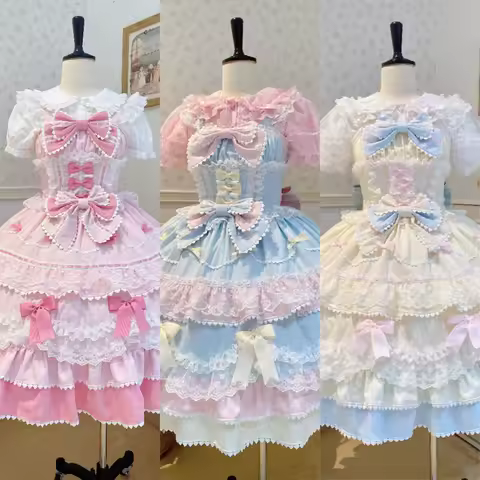 2000s Vintage Mini Dress Women Lace Retro Clothing Sleeveless Japanese Kawaii Lolita Dress Evening Party Chic Outfits Summer