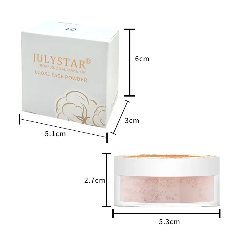 コンシーラー セッティング パウダー 軽量 ナチュラル マット仕上げ オイル コントロール 防水 防汗 長持ち フェイス パウダー メイクアップ
