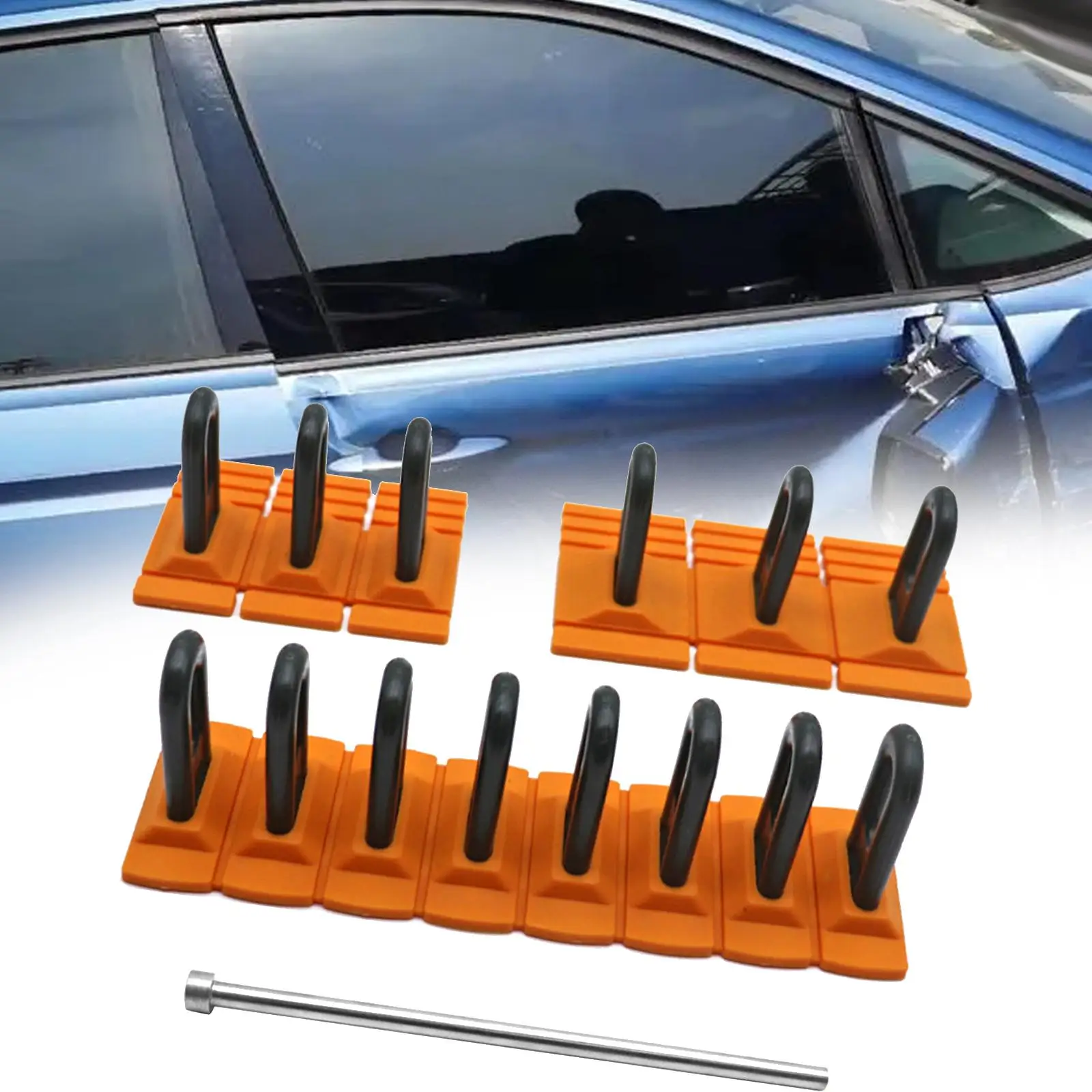 

Generic Car Repair Tools Paintless Removal Labor Saving Hand Tools Multifunctional Removal Puller Tabs Tool for Car Body