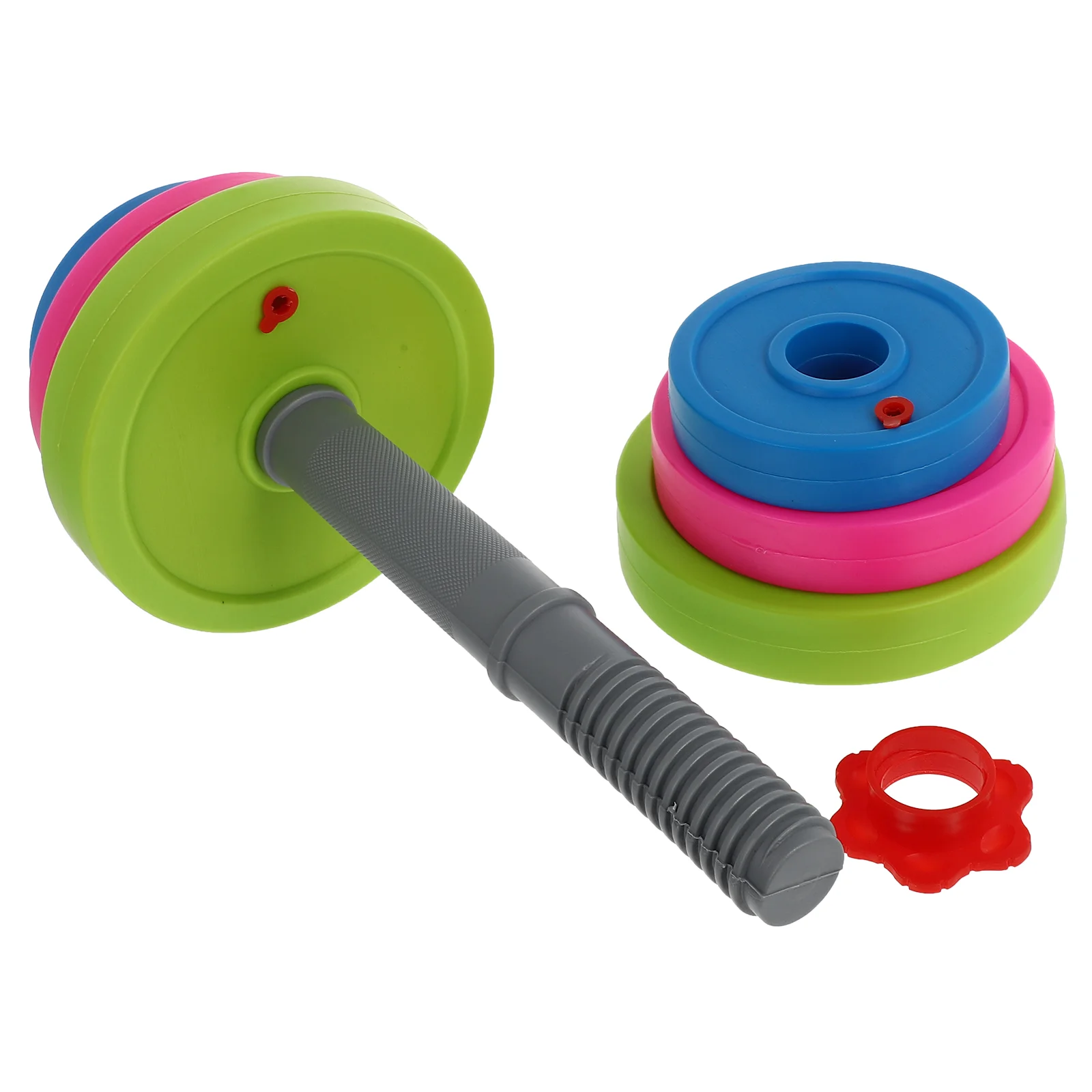 Mini Toys Dumbbel Kids Training Barbell Household Adjustable Dumbbell Funny Adorable Children Toddler