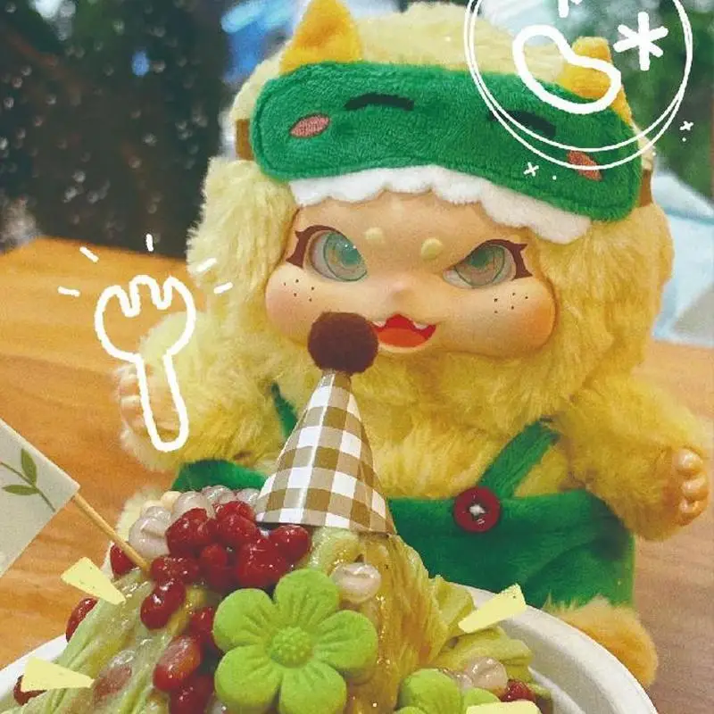 Stok tersedia tiga fantasi seri Jalan boneka kotak buta mewah liontin tokoh aksi Anime Caixa kotak misteri boneka hadiah mainan