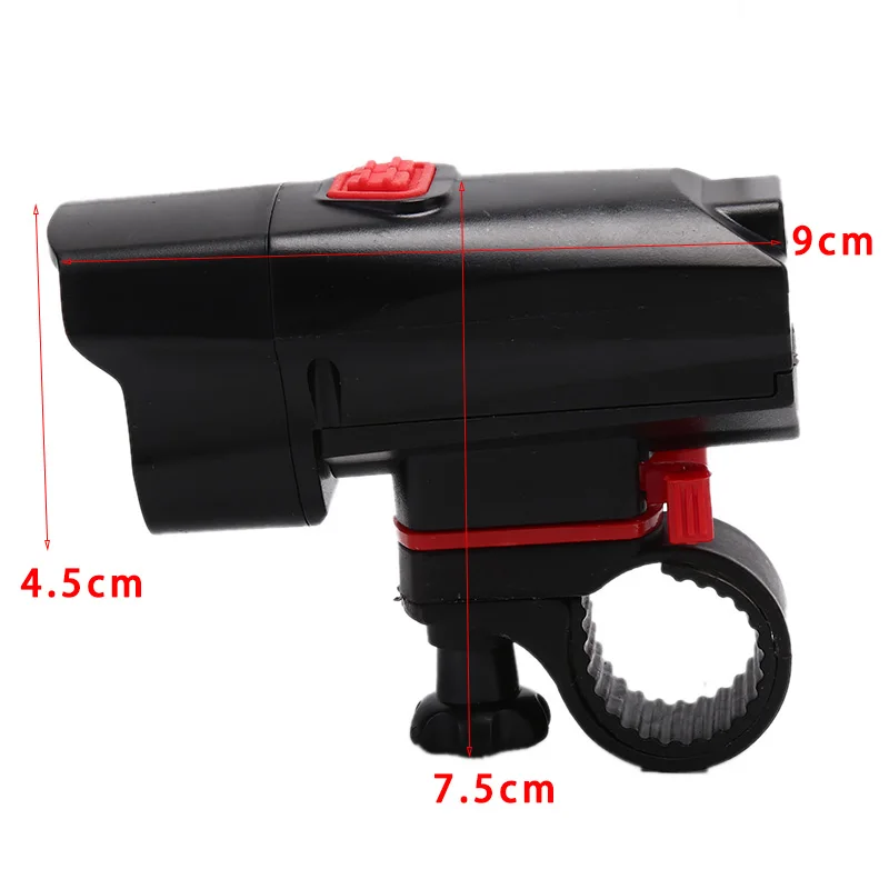 Aaa Batterie Fahrrad Front scheinwerfer Fahrrad Fahrrad LED Lampe Taschenlampe 6 Modi