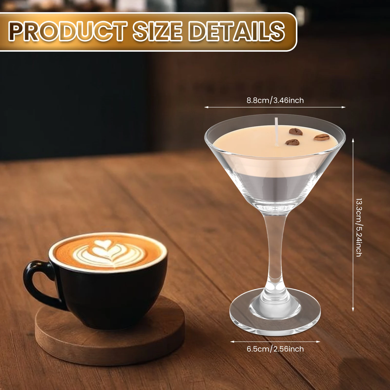 1Pc Geurkaarsen Espresso Marti - Beeswax Taper Candle recensie en prijs