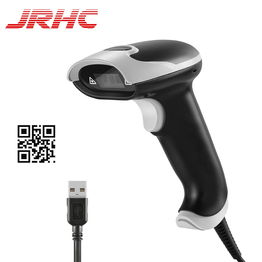 Bluetooth Barcode Scanner Wired 2.4G Draadloze 1D/2D Cmos Psp Bar Code Qr PDF417 Reader Voor Inventaris Pos supermarkt