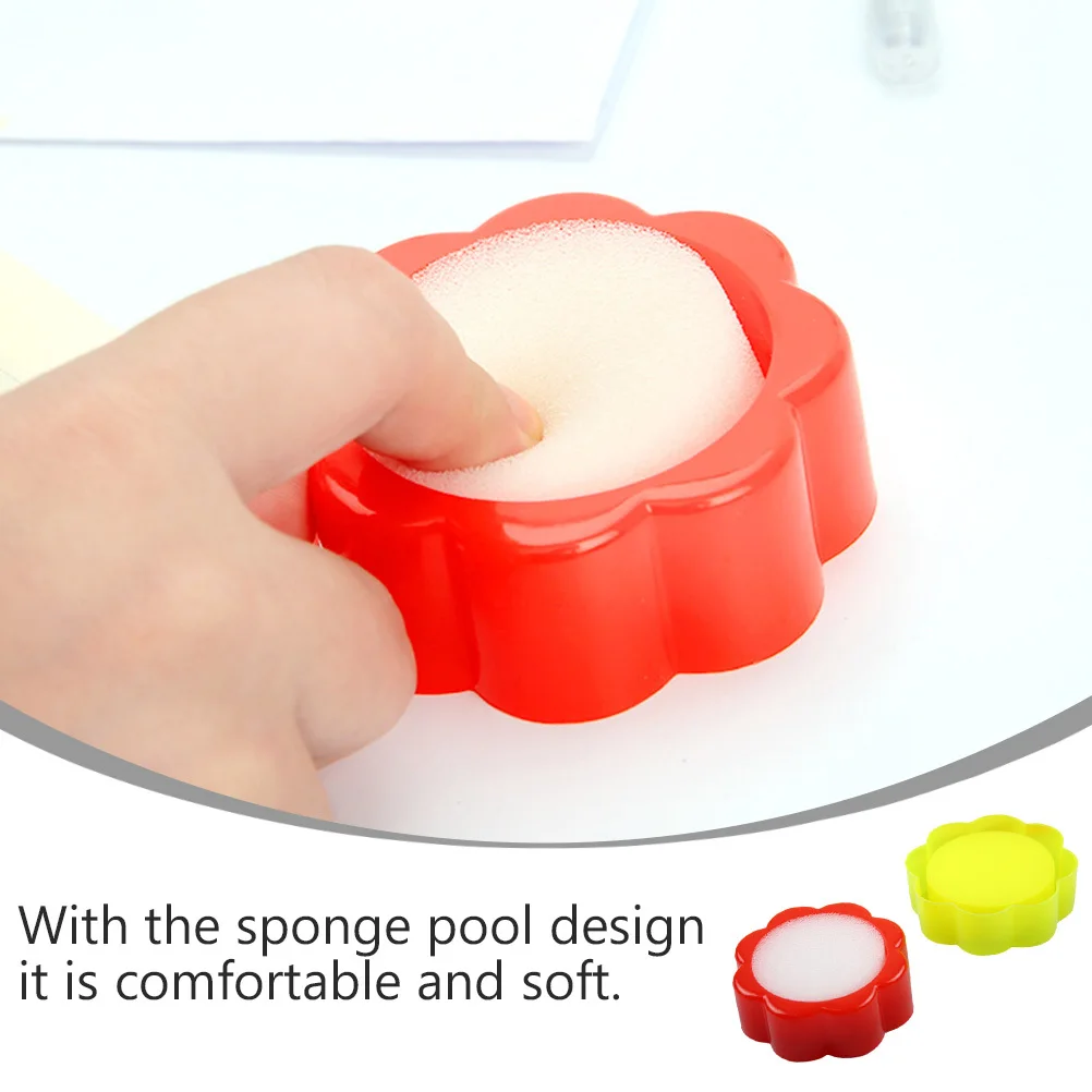 10 pçs esponja molhada de dedo macio pp plástico contagem esponja piscina clitóris suprimentos banco mão contagem algodão